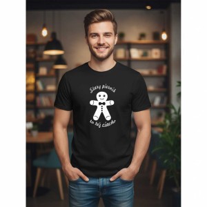 Męska koszulka - Stary piernik to też ciacho t-shirt prezent dla niego. Dostępne wszystkie rozmiary S, M, L, XL, XXL, XXXL, XXXXL. Zapraszamy do zakupu.