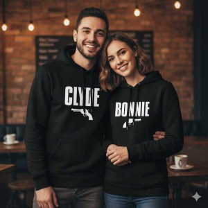 zestaw bluz z kapturem damska i męska - bonnie i clyde.jpg