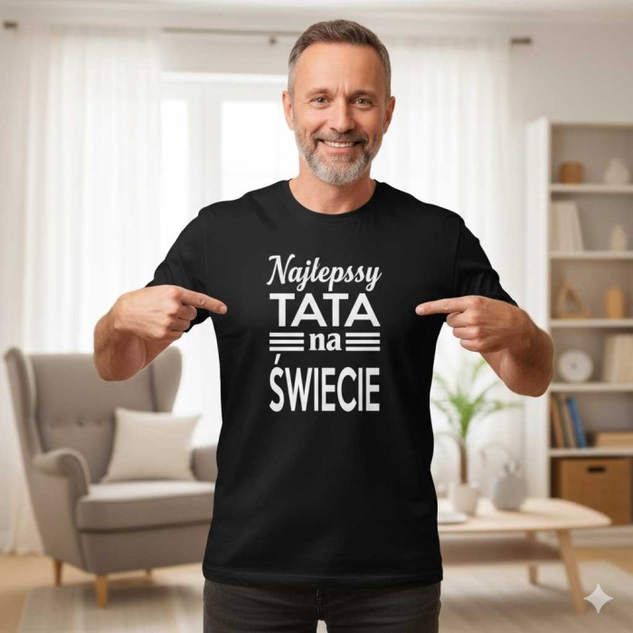 Męska koszulka - Najlepszy tata na świecie 06 .jpg