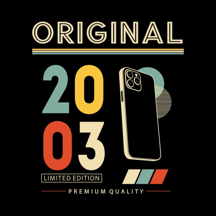Original 2003 Limited Edition - Bluza Męska - Na Urodziny