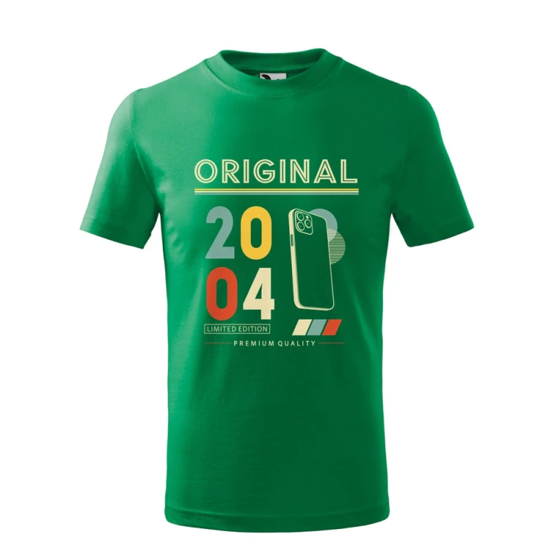 Original 2004 Limited Edition - Koszulka Dziecięca - Na Urodziny - Zielony