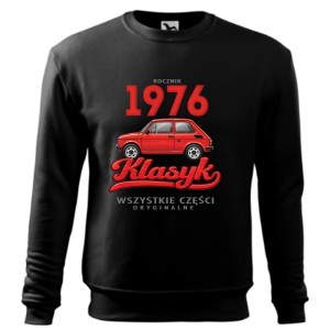 Rocznik 1976 Klasyk - Bluza Męska - Prezent na Urodziny - Czarny