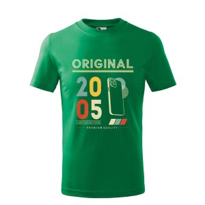 Original 2005 Limited Edition - Koszulka Dziecięca - Na Urodziny - Zielony