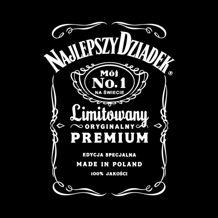 Najlepszy Dziadek - Bluza Męska z Kapturem - Na Dzień Dziadka