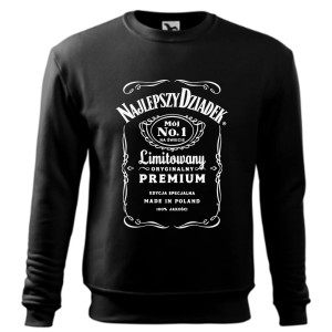 Najlepszy Dziadek - Bluza Męska - Prezent dla Dziadka - Czarny
