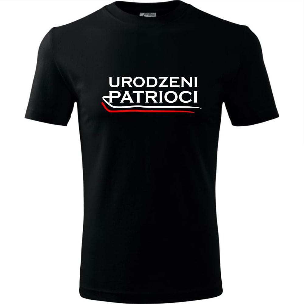 Urodzeni Patrioci - Koszulka Męska - Na Święto Niepodległości