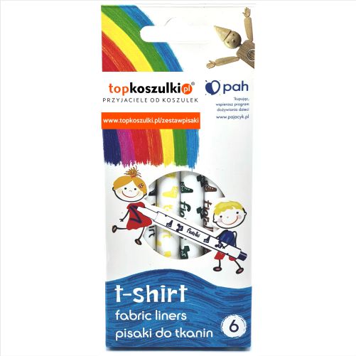 Pisaki mazaki flamastry markery Estampado